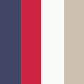 Navy / Red Patriotic